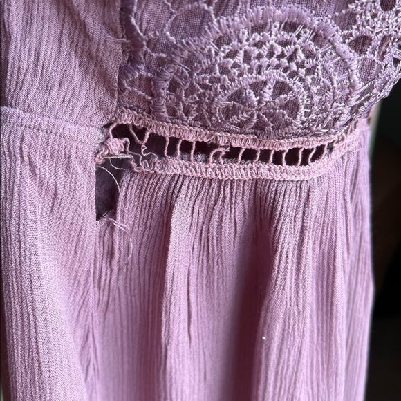 Kendal & Kylie halter/tank top sz S color is lilac/mauve - Picture 4 of 8